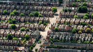 File photo of terraced houses