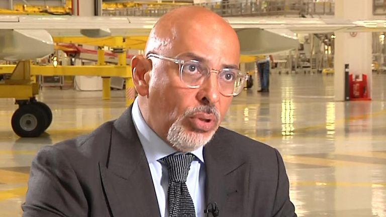 Nadhim Zahawi reacts to latest GDP figures