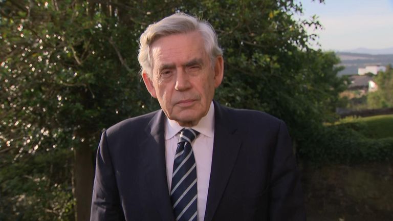 Former PM Gordon Brown