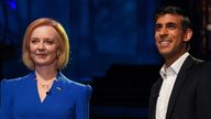 Liz Truss and Rishi Sunak