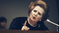 Margaret Thatcher's governments began a process of privatisation. Pic: AP