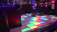 Nightclub dancefloor