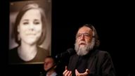 Russian political scientist and ideologue Alexander Dugin delivers a speech during a memorial service for his daughter Darya Dugina, who was killed in a car bomb attack, in Moscow, Russia August 23, 2022. REUTERS/Maxim Shemetov
