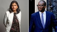  Rupa Huq and  Kwasi Kwarteng 