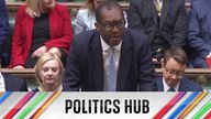 Chancellor of the Exchequer Kwasi Kwarteng