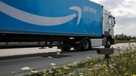 Amazon prime truck