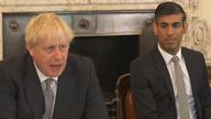 Boris Johnson and Rishi Sunak