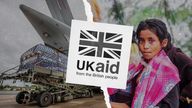 The UK has spent 0.7% of Gross National Income on foreign aid since 2013