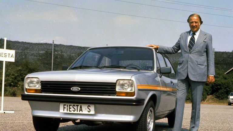 Ford Fiesta History
1976. Fiesta name chosen personally by Henry Ford II for its alliteration with Ford, its spirit and its celebration of Ford’s new connection with Spain