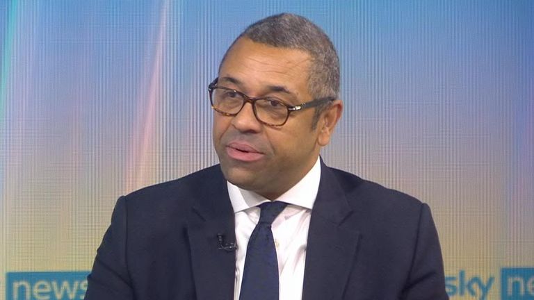 James Cleverly says that 'mistakes happen'