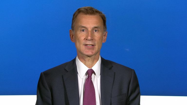 The new chancellor Jeremy Hunt has said there 