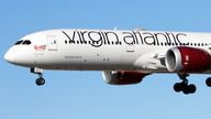 Virgin Atlantic plane. File pic: AP