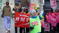 Workers from across several industries are striking this winter