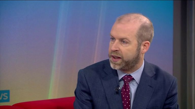 Labour's shadow business secretary Jonathan Reynolds speaks to Kay Burley