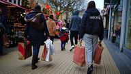 People out shopping in Bristol city centre on the last Saturday shopping day before Christmas. Picture date: Saturday December 18, 2021.
Read less
Picture by: Ben Birchall/PA Archive/PA Images