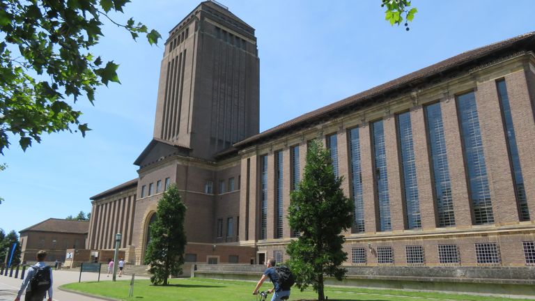 Cambridge University Library. Pic: Cambridge University Library