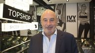 Sir Philip Green at the launch of Beyonce's Ivy Park fashion range at Topshop in London. Mandatory Credit: Pic: Shutterstock