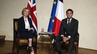 Liz Truss has finally returned her verdict on whether Mr Macron is a "friend or foe" 