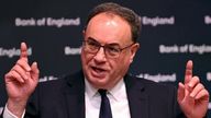 Governor of the Bank of England Andrew Bailey speaks during the Bank of England's financial stability report press conference, at the Bank of England in London, Tuesday Dec. 13, 2022.
PIC;AP