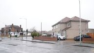 A view of Lansbury Drive, Hayes, west London, where a man died after he was assaulted at a care centre for adults with mental health and drug abuse issues. The 60-year-old died after being attacked shortly before midnight on Monday at the facility where he was a resident. A 44-year-old man, who was also a resident at the centre, has been arrested on suspicion of murder, the Metropolitan Police said. Picture date: Tuesday January 3, 2023.
