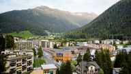 The Davos Congress Center, where the World Economic Forum is taking place