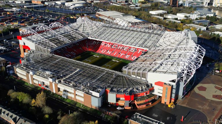 Old Trafford. Pic: AP