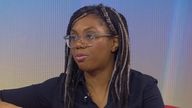 Kemi Badenoch defends lowering tariffs on palm oil