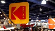 Kodak stand at a Las Vegas convention 2018