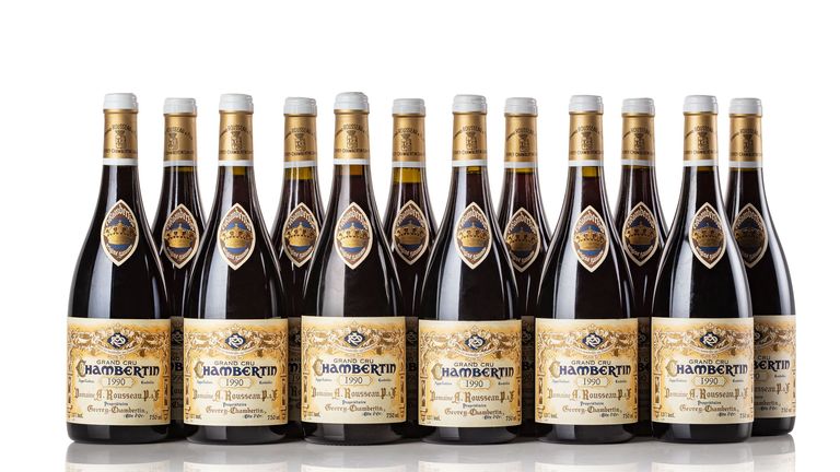 Domaine Armand Rousseau Chambertin 1990 (12 bottles), estimate US$4,000-6,000 per bottle.jpg
Pic:Sotheby's