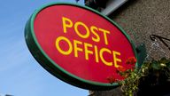 Post Office sign
