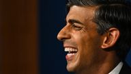 Prime Minister Rishi Sunak delivers a speech on the plans for net-zero commitments in the briefing room at 10 Downing Street, London. Picture date: Wednesday September 20, 2023.