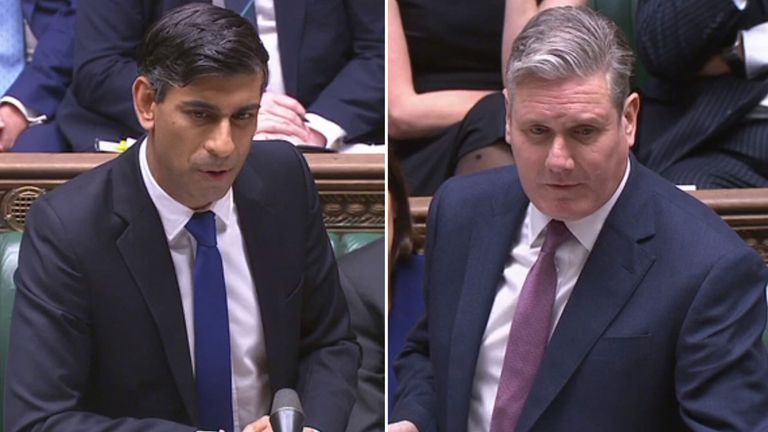 Rishi Sunak and Keir Starmer