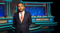 University Challenge host Amol Rajan. Pic: BBC/Lifted Entertainment, Part of ITV Studios/Ric Lowe