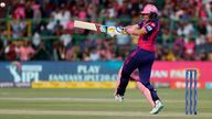 England batsman Joe Root plays a shot during the IPL match between Rajasthan Royals and Royal Challengers in May. Pic: AP