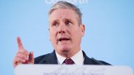 Labour Party leader Sir Keir Starmer speaking during the Labour and Civil Society Summit at St John's church in Waterloo, south London. Picture date: Monday January 22, 2024. PA Photo. See PA story POLITICS Labour. Photo credit should read: Jonathan Brady/PA Wire 