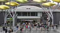 A man's body has been found in the Stratford Centre car park. File pic