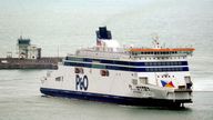 The Spirit of Britain arrives from Calais in to the Port of Dover in Kent, as P&O Ferries will restart cross-Channel sailings for tourists for the first time since sacking nearly 800 seafarers on Tuesday. Picture date: Tuesday May 3, 2022.