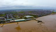 The Grimsby coast