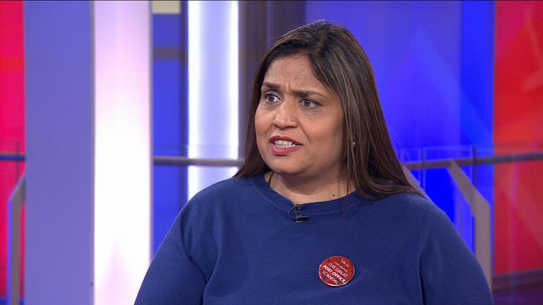 Wrongly convicted pregnant sub-postmaster Seema Misra 