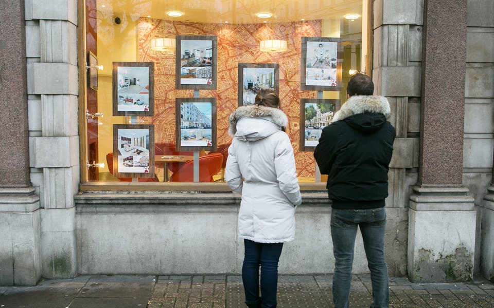 UK house prices increase for first time in nine months