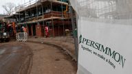 A Persimmon homes development in 2017. Pic: Reuters