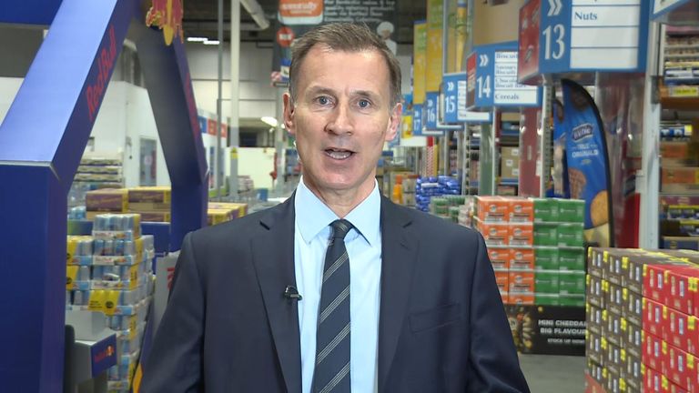 inflation jeremy hunt chancellor