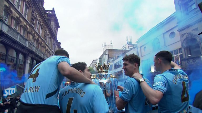 Man City parade
