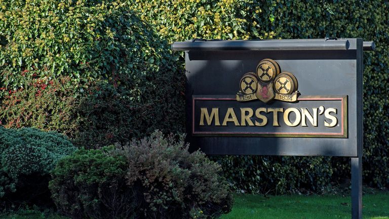 File photo dated 15/10/20 of Marston's Brewery in Burton upon Trent, Staffordshire