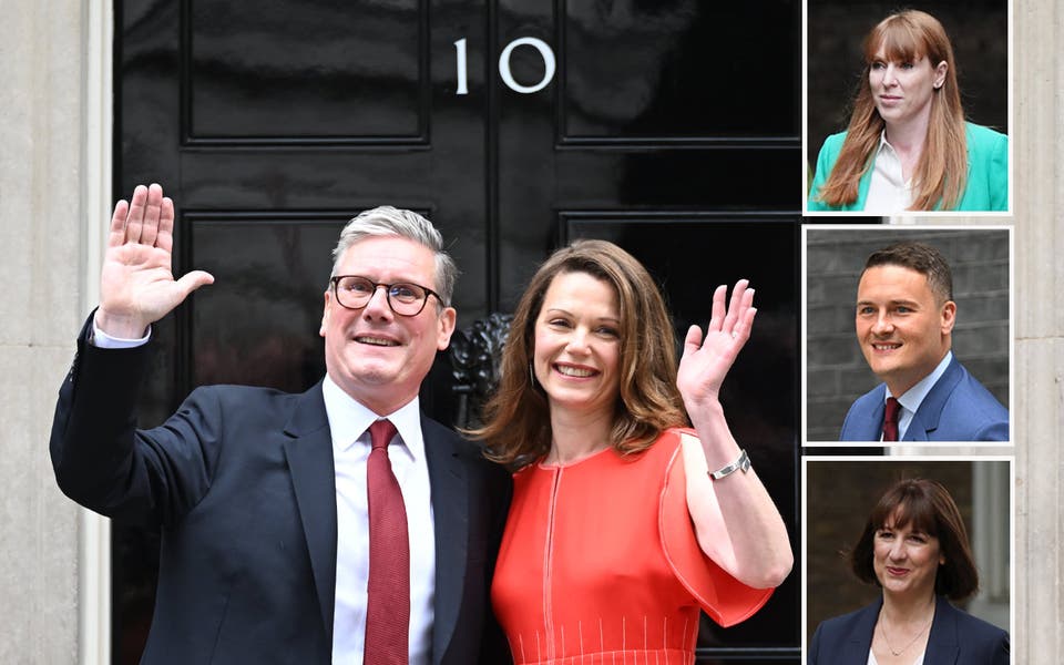 Reeves becomes first female chancellor as Starmer appoints Cabinet - LIVE