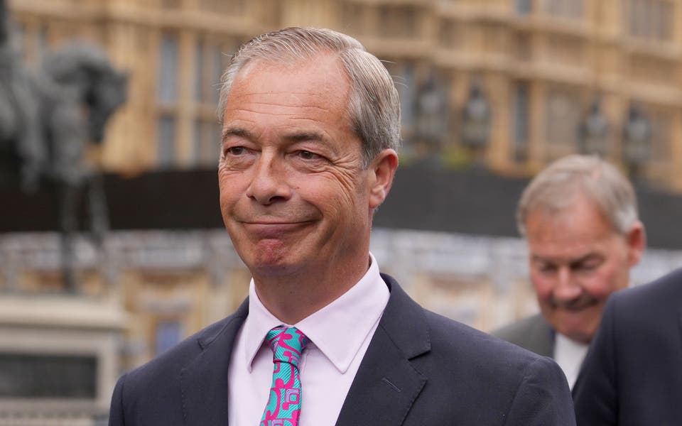 Nigel Farage to return to GB News next week after taking seat in Parliament