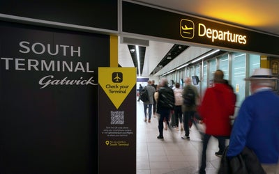 Thousands stranded after flight cancellations and delays at Gatwick and Heathrow airports