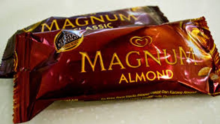 A Magnum ice cream