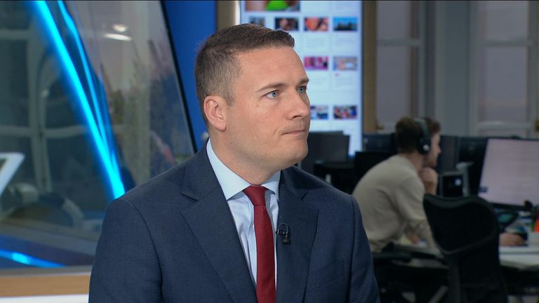 Health Secretary Wes Streeting