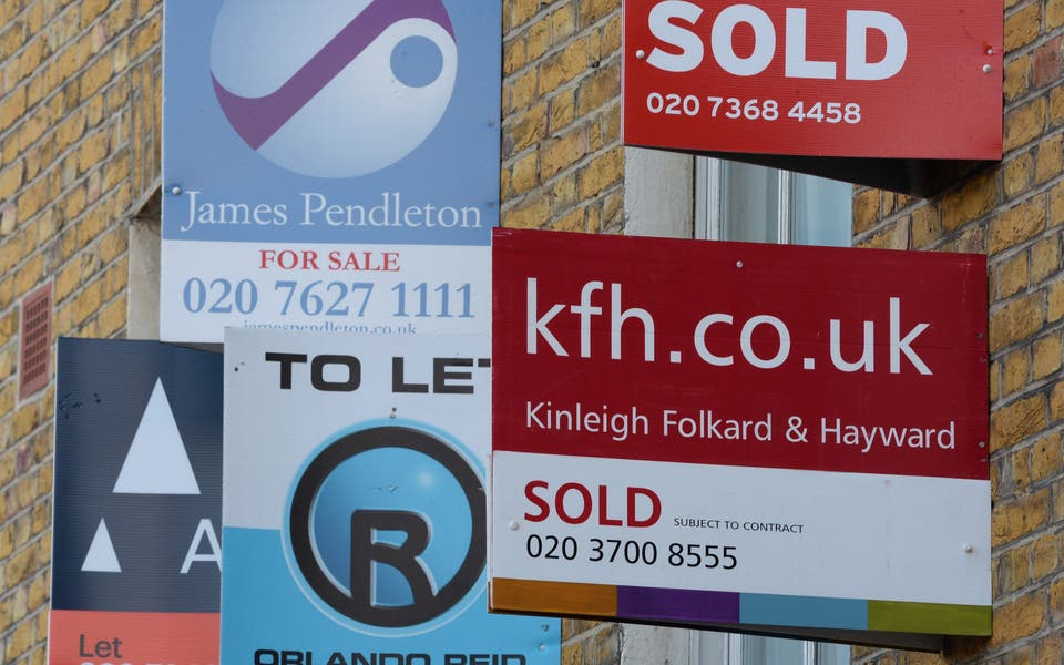 House prices up year-on-year for third month in a row in May